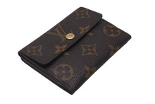 画像をギャラリービューアに読み込む, LOUIS VUITTON ルイ ヴィトン コインケース 小銭入れ M61927 モノグラム ラドロー ブラウン ゴールド フランス製 美品 中古 59899