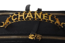 Load image into Gallery viewer, 極美品 CHANEL シャネル ショルダーバッグ トップハンドルバニティ ランダム番台 キャビアスキン ブラック ゴールド金具 中古 59919