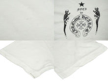 画像をギャラリービューアに読み込む, CHROME HEARTS クロムハーツ 半袖Ｔシャツ フォティスカル プリント コットン レディース ホワイト サイズXS 美品 中古 59938
