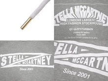 Load image into Gallery viewer, Stella McCartney ステラマッカートニー ロゴ プリント パーカー グレー Since2001 フーディー 515813 サイズ36 美品 中古 59978