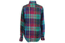 画像をギャラリービューアに読み込む, 極美品 POLO RALPH LAUREN ポロ ラルフローレン 長袖シャツ リネン マルチカラー サイズXS S#0200018065 中古 59989