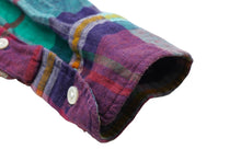 画像をギャラリービューアに読み込む, 極美品 POLO RALPH LAUREN ポロ ラルフローレン 長袖シャツ リネン マルチカラー サイズXS S#0200018065 中古 59989