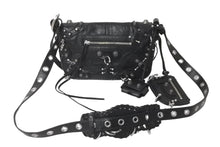 画像をギャラリービューアに読み込む, 極美品 BALENCIAGA バレンシアガ ショルダーバッグ LE CAGOLE XSルカゴール ピアッシング加工 ブラック 7190822AAE31000 中古 59997