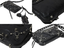 画像をギャラリービューアに読み込む, 極美品 BALENCIAGA バレンシアガ ショルダーバッグ LE CAGOLE XSルカゴール ピアッシング加工 ブラック 7190822AAE31000 中古 59997