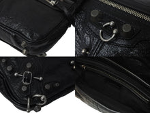 画像をギャラリービューアに読み込む, 極美品 BALENCIAGA バレンシアガ ショルダーバッグ LE CAGOLE XSルカゴール ピアッシング加工 ブラック 7190822AAE31000 中古 59997