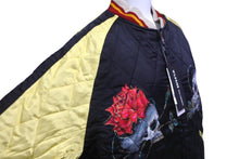 画像をギャラリービューアに読み込む, 新品同様 SAINT MICHAEL セントマイケル ブルゾン Yohji Yamamoto コラボ スカルローズリバーシブル SM-A23-0000-C26 中古 60002