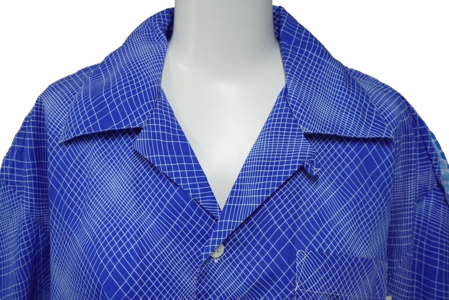 MARNI マルニ オープンカラーシャツ 開襟シャツ 半袖 コットン ブルー 