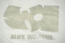 画像をギャラリービューアに読み込む, ALIFE エーライフ × WU-TANG ウータンクラウン コラボ 半袖Ｔシャツ ロゴプリント コットン ホワイト M 美品 中古 60224