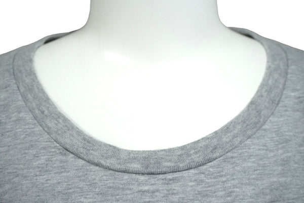 SAINT LAURENT Short sleeve T-shirt gray cotton raw cut size L TT08 464572 Good condition Used 60038