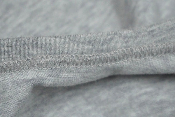 SAINT LAURENT Short sleeve T-shirt gray cotton raw cut size L TT08 464572 Good condition Used 60038