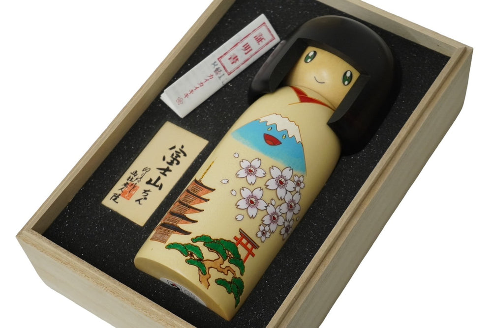 New, unused, limited to 1000 pieces Takashi Murakami Kaikai Kiki Takashi Murakami Usaburo Kokeshi Signed Art Figure Mt. Fuji Multicolor Used 60061