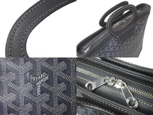 画像をギャラリービューアに読み込む, GOYARD ゴヤール ハンドバッグ ベルーガPM グレー ゴヤールディンキャンバス レザー 美品 中古 60071