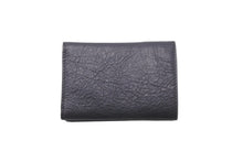 画像をギャラリービューアに読み込む, 新品未使用 BALENCIAGA バレンシアガ 三つ折り財布 ネオ クラシック ミニウォレット スタッズ 477455 カーフ グレー 中古 60074
