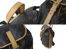 画像をギャラリービューアに読み込む, LOUIS VUITTON ルイヴィトン リュック バックパック サック・ア・ド・ボスフォール モノグラムキャンバス M40107 美品 中古 60104