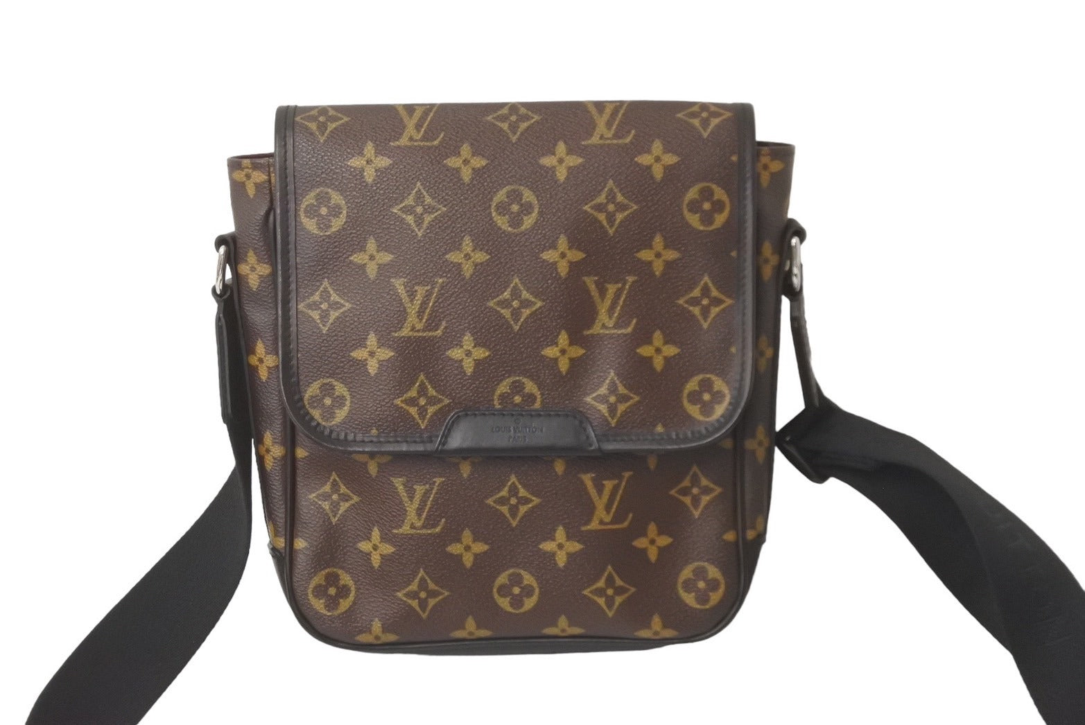 極美品 LOUIS VUITTON ルイヴィトン ショルダーバッグ マカサー バスPM