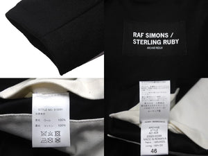 極美品 RAF SIMONS×STERLING RUBY ラフシモンズ コート ARCHIVE REDUX パッチワーク フライフロント 2014年復刻版 中古 60135