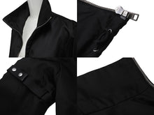 画像をギャラリービューアに読み込む, 極美品 PRADA プラダ 21AW Re-Nylon ギャバジン ジャケット ポーチ付き ブラック ポリアミド サイズ36 291831 中古 60142