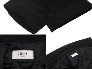 新品同様品 CELINE セリーヌ ジャケット コーデュロイ 2Q772580W.07IN Cパッチ CELINE PARISパッチ インディゴ リンス S 中古 60150