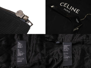 新品同様品 CELINE セリーヌ ジャケット コーデュロイ 2Q772580W.07IN Cパッチ CELINE PARISパッチ インディゴ リンス S 中古 60150