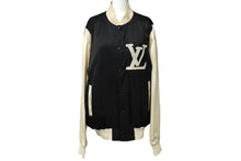 画像をギャラリービューアに読み込む, LOUIS VUITTON ルイヴィトン 10SS スタジアムジャケット RM101M MQBS11ST6 レーヨン シルク サイズ52 良品 中古 60159