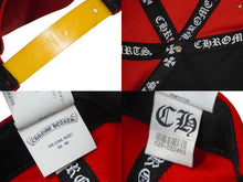 画像をギャラリービューアに読み込む, 未使用 新作 CHROME HEARTS クロムハーツ キャップ レッド イエロー ポリエステル コットン ONE SIZE 中古 60167