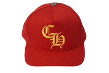 画像をギャラリービューアに読み込む, 未使用 新作 CHROME HEARTS クロムハーツ キャップ レッド イエロー ポリエステル コットン ONE SIZE 中古 60167