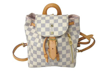 Load image into Gallery viewer, LOUIS VUITTON ルイヴィトン リュック ミニリュック バックパック スペロンBB ベージュ ダミエアズール N44026 良品 中古 60172