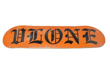 Load image into Gallery viewer, 新品同様 VLONE ヴィーローン スケートボード デッキ LA POP UP限定 オレンジ ブラック VSKD03-01 中古 60180