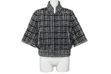 画像をギャラリービューアに読み込む, 極美品 CHANEL シャネル ツイード ジャケット マルチカラー ブラック P61326V46414 ココボタン ココマーク サイズ34 中古 60197