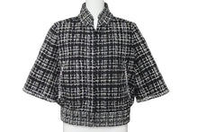 画像をギャラリービューアに読み込む, 極美品 CHANEL シャネル ツイード ジャケット マルチカラー ブラック P61326V46414 ココボタン ココマーク サイズ34 中古 60197