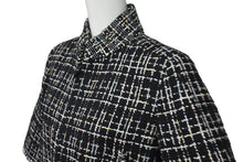 画像をギャラリービューアに読み込む, 極美品 CHANEL シャネル ツイード ジャケット マルチカラー ブラック P61326V46414 ココボタン ココマーク サイズ34 中古 60197