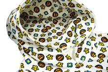 Load image into Gallery viewer, A BATHING APE アベイシングエイプ マイロ モノグラム パーカー フーディー ジップアップ コットン ホワイト XL 美品 中古 60230