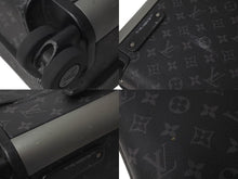 Load image into Gallery viewer, LOUIS VUITTON ルイヴィトン モノグラム ホライゾン 55 スーツケース ブラック キャリーケース 旅行 エクリプス M23002 中古 60269