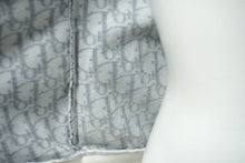 画像をギャラリービューアに読み込む, Christian Dior クリスチャンディオール ジャケット トロッター 総柄 ロゴ ネイビー サイズ40 良品 中古 シルバー金具 60316