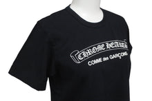 画像をギャラリービューアに読み込む, COMME des GARCONS × CHROME HEARTS コムデギャルソン×クロムハーツ 半袖Ｔシャツ サイズL ブラック OT-T028 美品 中古 60319