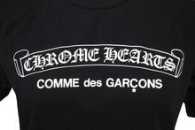 画像をギャラリービューアに読み込む, COMME des GARCONS × CHROME HEARTS コムデギャルソン×クロムハーツ 半袖Ｔシャツ サイズL ブラック OT-T028 美品 中古 60319