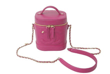 Load image into Gallery viewer, 新品同様 シャネル CHANEL 28番台 パープル ショルダーバッグ チェーンバニティ 2WAY 60336 中古