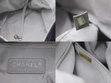 画像をギャラリービューアに読み込む, CHANEL シャネル ハンドバッグ クルーズライン ココマーク デニムチェーンバック A48735 13番台 シルバー金具 美品 中古 60344