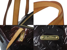 Load image into Gallery viewer, LOUIS VUITTON ルイヴィトン モノグラムヴェルニ ヴェルビューGM トートバッグ アマラント エナメル レザー M93589 美品 中古 60346