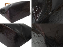 Load image into Gallery viewer, LOUIS VUITTON ルイヴィトン モノグラムヴェルニ ヴェルビューGM トートバッグ アマラント エナメル レザー M93589 美品 中古 60346