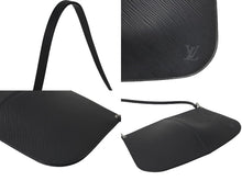 画像をギャラリービューアに読み込む, 新品同様 LOUIS VUITTON ルイヴィトン ワンショルダー バッグ ドゥミリュンヌ エピ ノワール M52622 シルバー金具 中古 60347