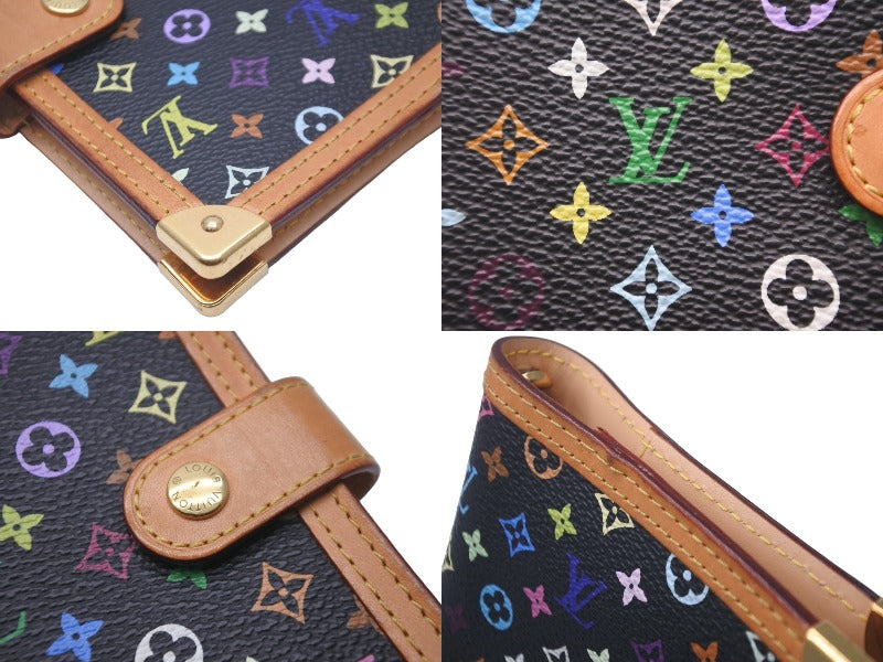 LOUIS VUITTON ルイ ヴィトン 手帳カバー システム手帳 アジェンダPM R20895 モノグラムマルチカラー ノワール 美品 中古  60350 – Casanova Vintage