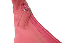 Load image into Gallery viewer, PRADA プラダ ハンドバッグ ホーボー テスート トライアングルロゴ ビビッドピンク ナイロン イタリア製 美品 中古 60355