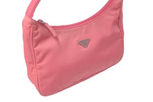 Load image into Gallery viewer, PRADA プラダ ハンドバッグ ホーボー テスート トライアングルロゴ ビビッドピンク ナイロン イタリア製 美品 中古 60355