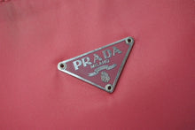 Load image into Gallery viewer, PRADA プラダ ハンドバッグ ホーボー テスート トライアングルロゴ ビビッドピンク ナイロン イタリア製 美品 中古 60355