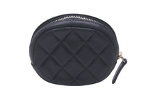 画像をギャラリービューアに読み込む, CHANEL シャネル コインケース 小銭入れ ココマーク ラムスキン マトラッセ 27番台 ブラック 美品 中古 60370