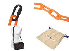 Load image into Gallery viewer, 極美品 LOUIS VUITTONルイヴィトン ソフトトランク ショルダーバッグ モノグラム ソーラーレイ M44478 ブラウン ブラック中古 60381