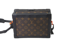 Load image into Gallery viewer, 極美品 LOUIS VUITTONルイヴィトン ソフトトランク ショルダーバッグ モノグラム ソーラーレイ M44478 ブラウン ブラック中古 60381
