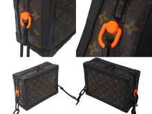 Load image into Gallery viewer, 極美品 LOUIS VUITTONルイヴィトン ソフトトランク ショルダーバッグ モノグラム ソーラーレイ M44478 ブラウン ブラック中古 60381