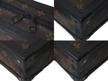 Load image into Gallery viewer, 極美品 LOUIS VUITTONルイヴィトン ソフトトランク ショルダーバッグ モノグラム ソーラーレイ M44478 ブラウン ブラック中古 60381